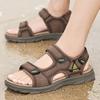 Sandals Men's 2021 Summer New Leather Boys Lightweight Deodorant Teen Student Sports Beach Shoes