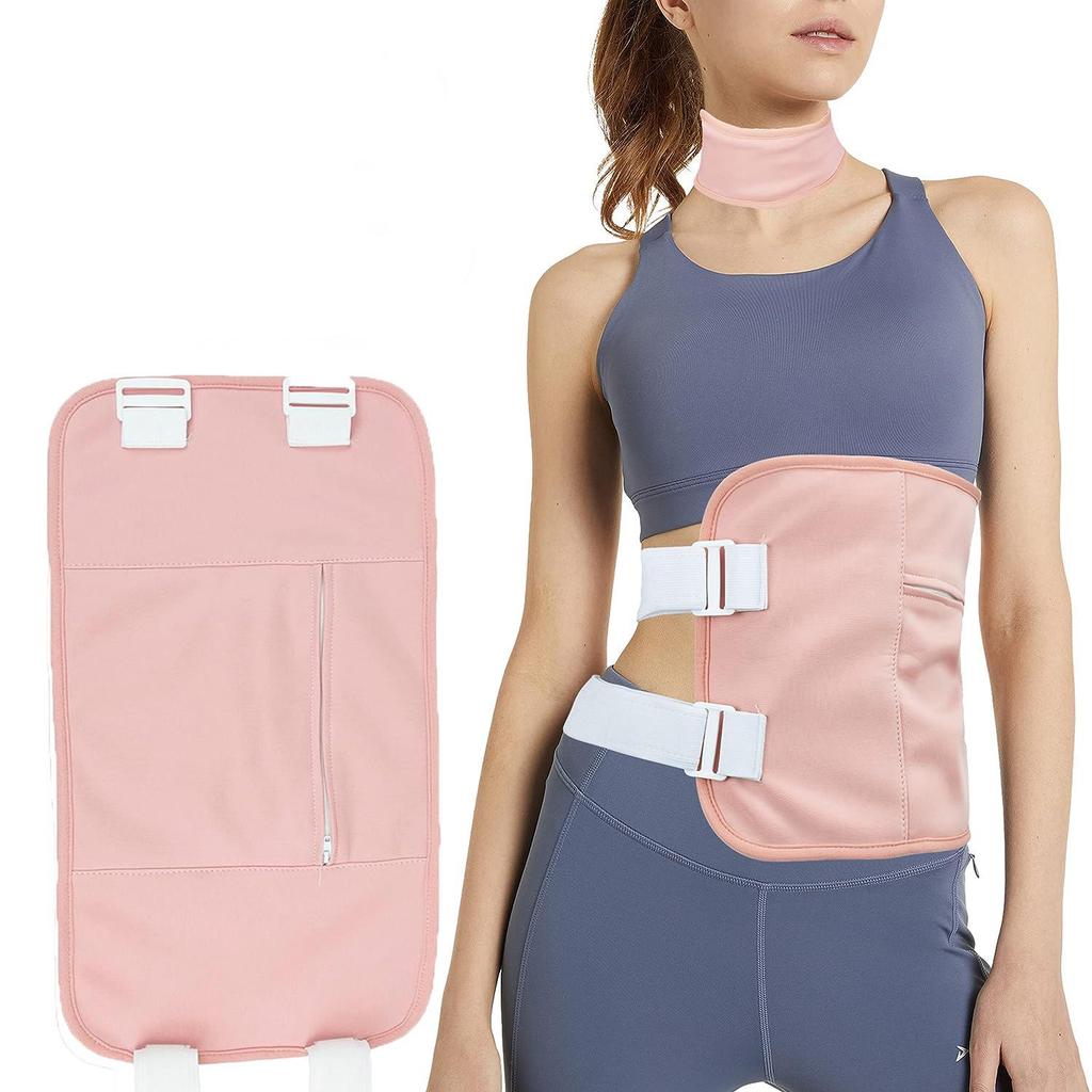 Reusable Leak-Proof Castor Oil Pack Waist Support for Essential Oil Therapy