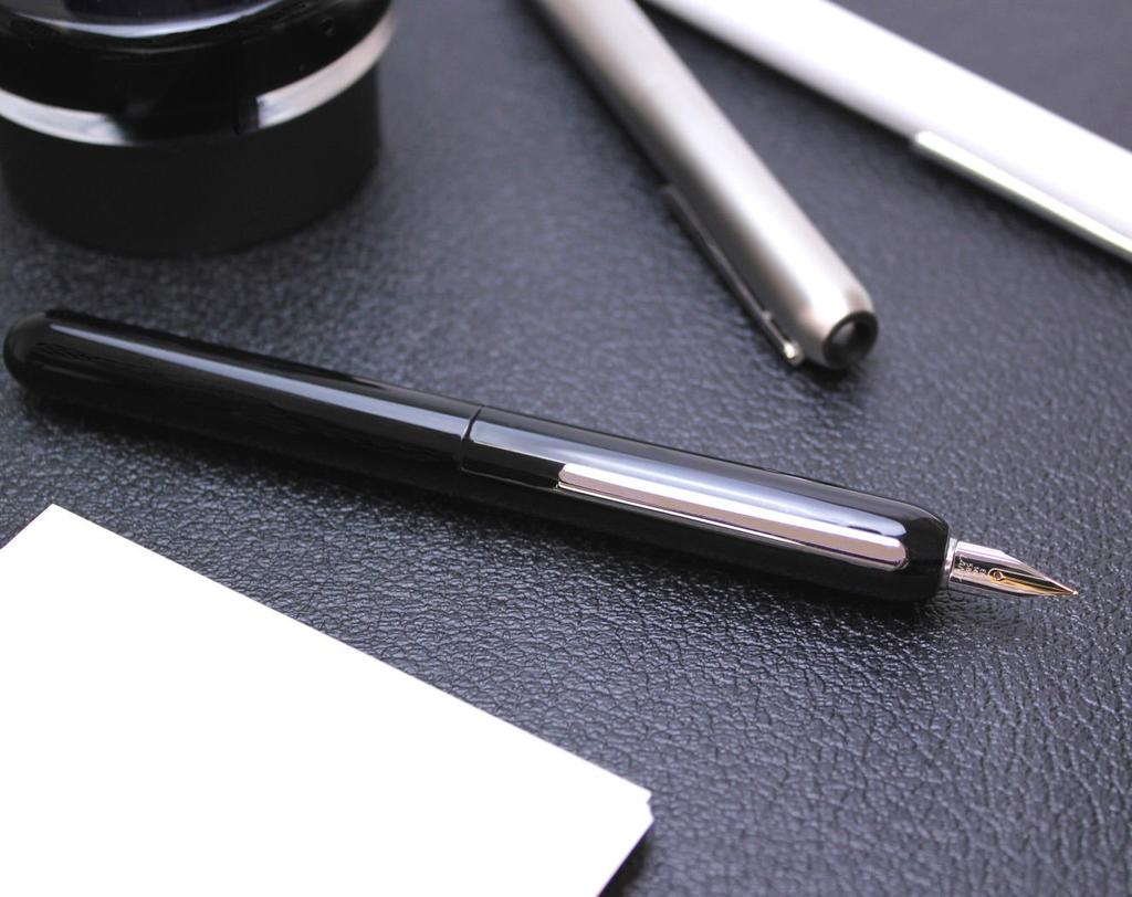 LAMY Fountain Pen Nib EF Fine Piano Black Dialogue 3 Genuine Imported Product (Extra Point) L74PBK-EF Dual-use