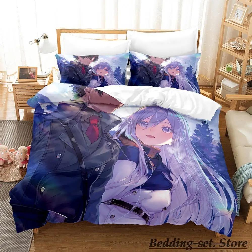86 Eighty Six Bedding Set Single Twin Full Queen King Size Bed Set Adult Kid Bedroom Duvetcover Sets Anime Parure De Lit Bed
