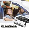 ABS Car Headrest Cooling Fan USB Powered Car Electric Fan Portable Front Rear Seat Fan