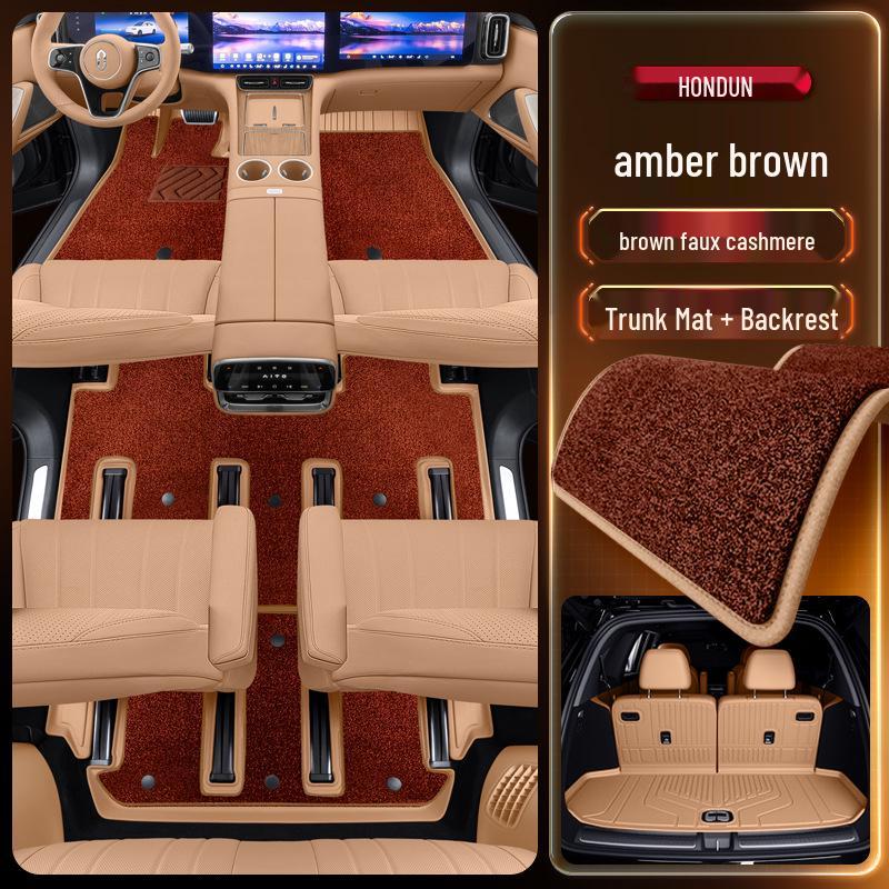 AITO M8 TPE Floor Mats Set for 2025 Huawei Model - Fits 5/6-Seater