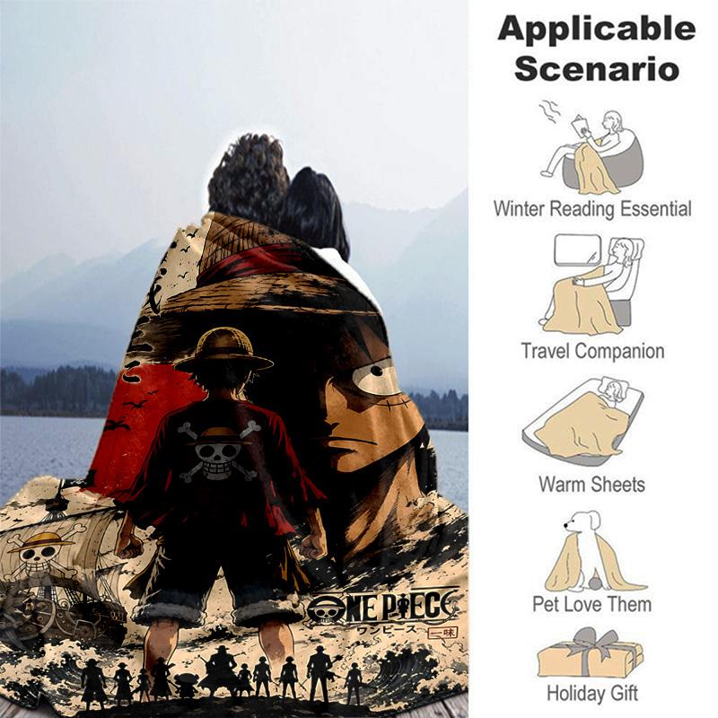 1pc Dark Heros Rise Soft Throw Blanket Flannel All Season Light Weight Living Room/Bedroom Warm Blanket. M7270161