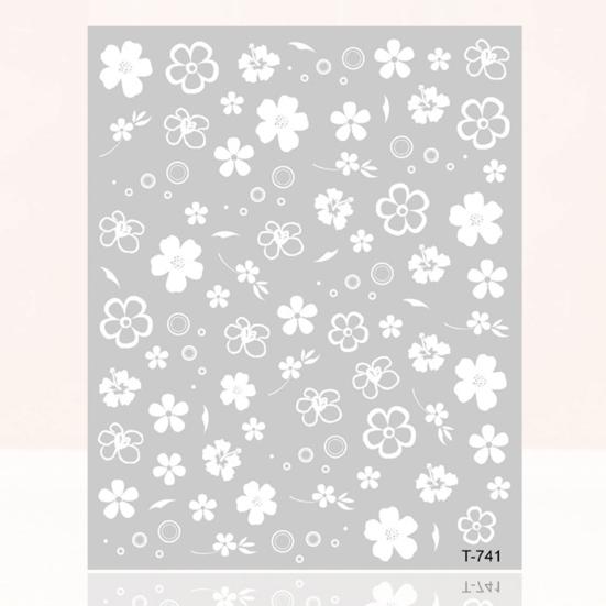 Nail Decoration Good All-Match Paper Art Decal Easy-Peel Fingernail Sticker for Female