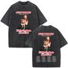 Singer Alex Warren 2026 Tour Print Tees Unisex Unisex Hiphop Tshirt Summer Cotton Loose Casual Vintage Washed Tshirts Streetwear