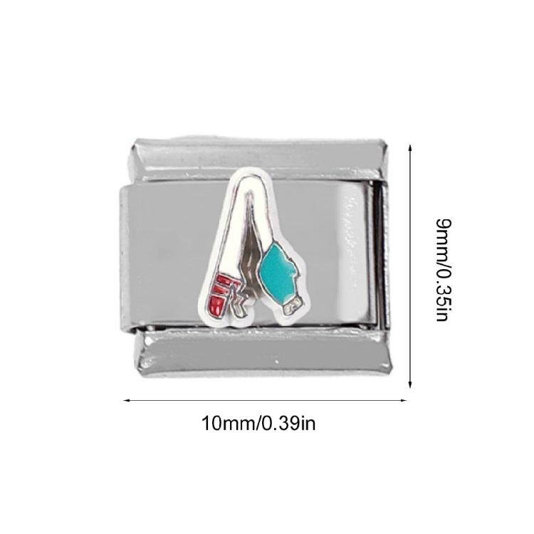Fashionable Square Jewelry Link Accessory for Stainless Steel Bracelet Making