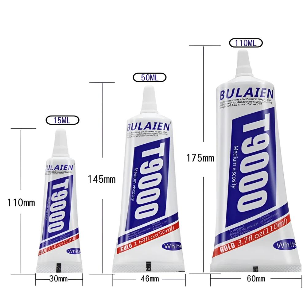 Phone Repair Adhesive 110ml Rhinestone Glue Waterproof Fast Drying Adhesive for Cell Phone Screen Repair Glass Wood Crafts Metal