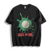 Golf Ball ''Hole In One'' Green Splash T-Shirt