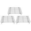 13 Inch Iron Baking Rack 3 Layer Non Stick Cooling Racks for Cooking Baking Cake Biscuits