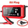 12V 6A Large Screen Car Battery Charger Battery Puls Repair Fast Charging Device Car Motorcycle AGM Gel Wet Lead Acid