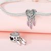 Beads Copper Charms Original Colorful Life Tree Heart Beads Fit Bracelet Jewelry Diy Women Fine Gift Accessory