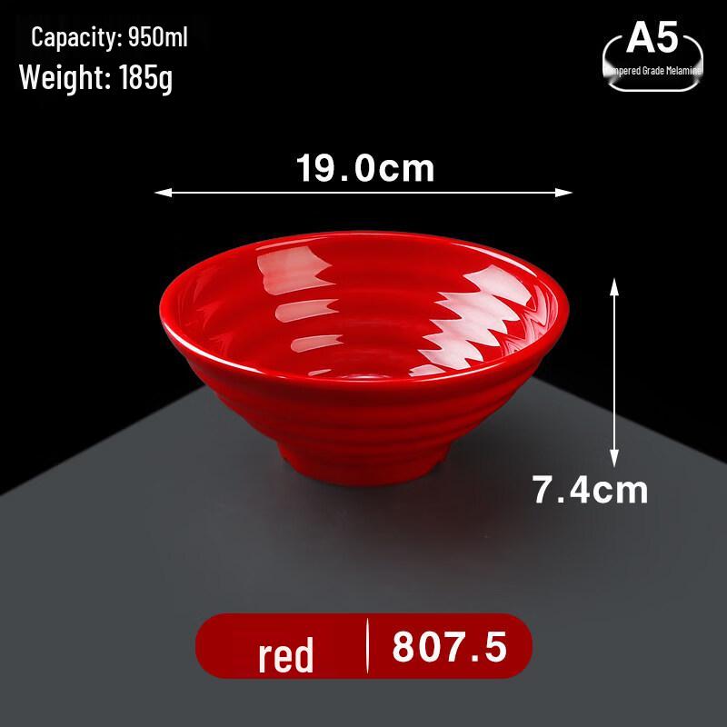 A5 Melamine Ramen Soup Bowl