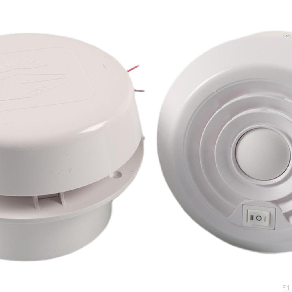 RV Roof Ventilation Exhaust Fan 12V 60CFM Accessory Build in Copper Motor Ceiling Mounted