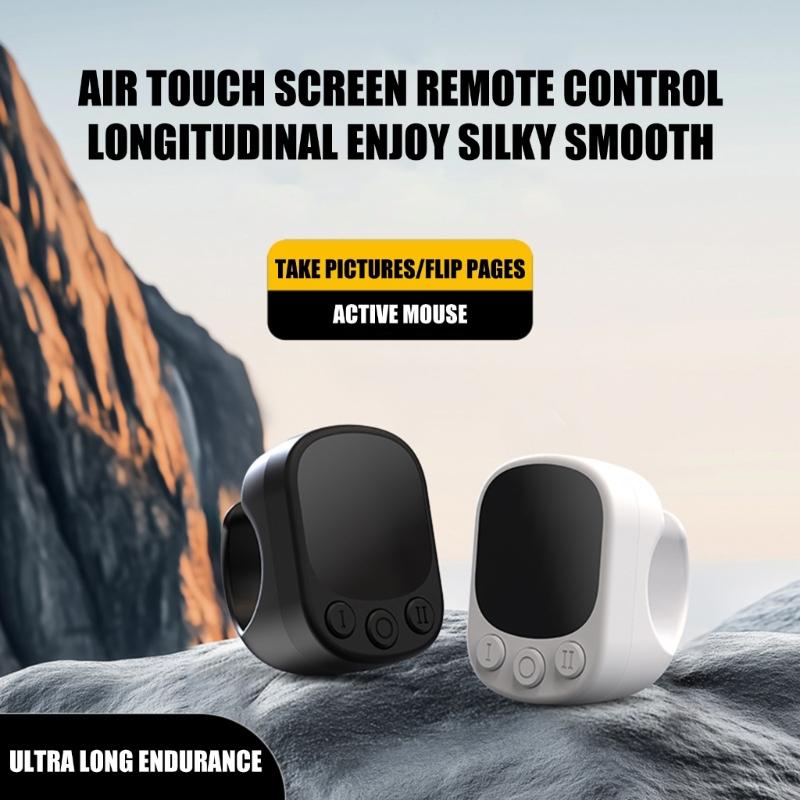 Wireless Finger Rings Remote Controls with Touchpads For HandsFree Scrolling On Phones And Pad