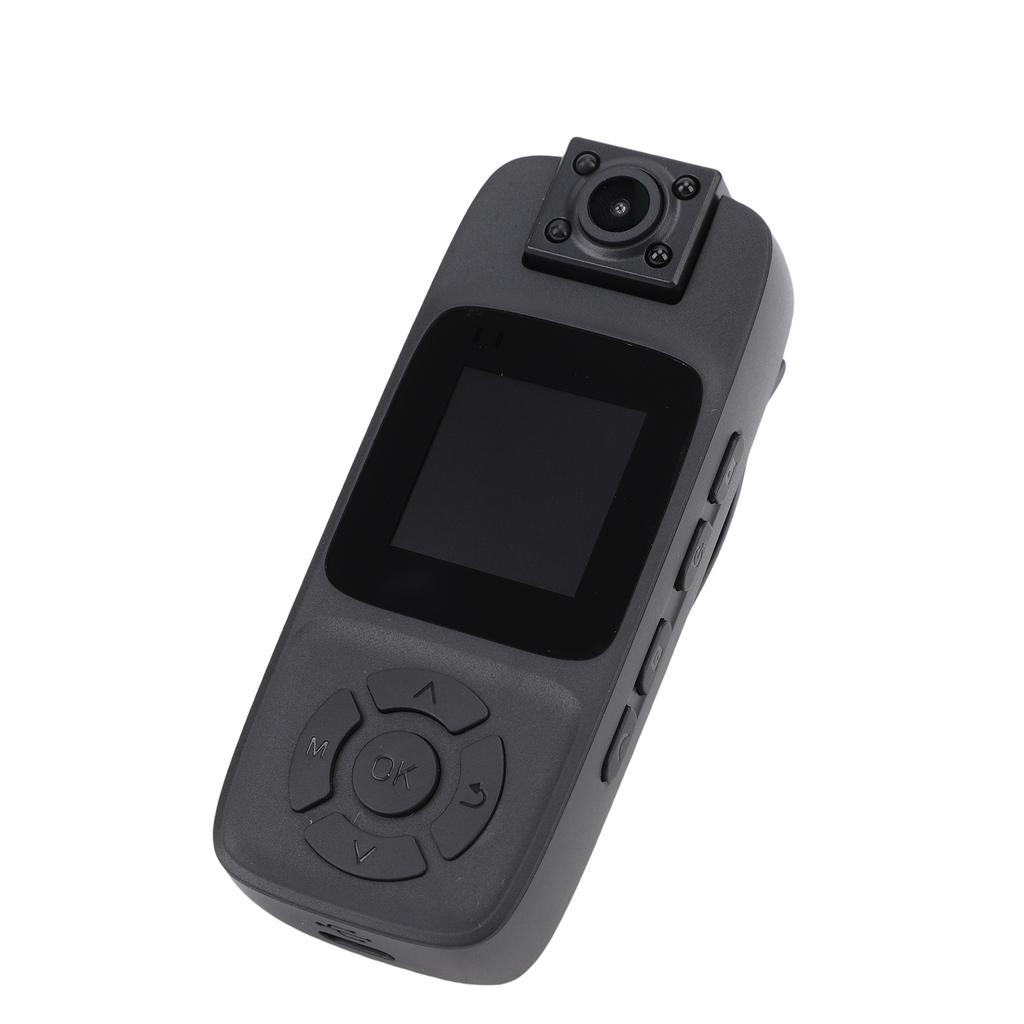 4K Body Tiny Camera Wireless Law Enforcement Camcorder 180 Rotation Lens Wearable for Outdoors