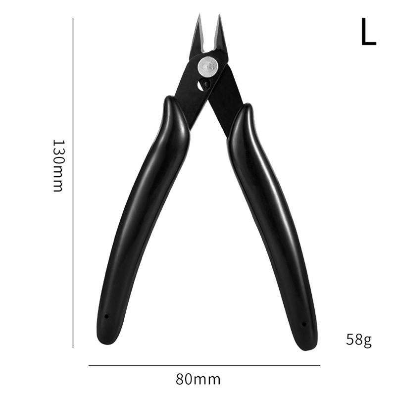 

Manicure Nail Rhinestones Gems Removal Pliers Cutter Nail Unloading Nippers Metal Chain Scissors Nail Art Tool чорний
