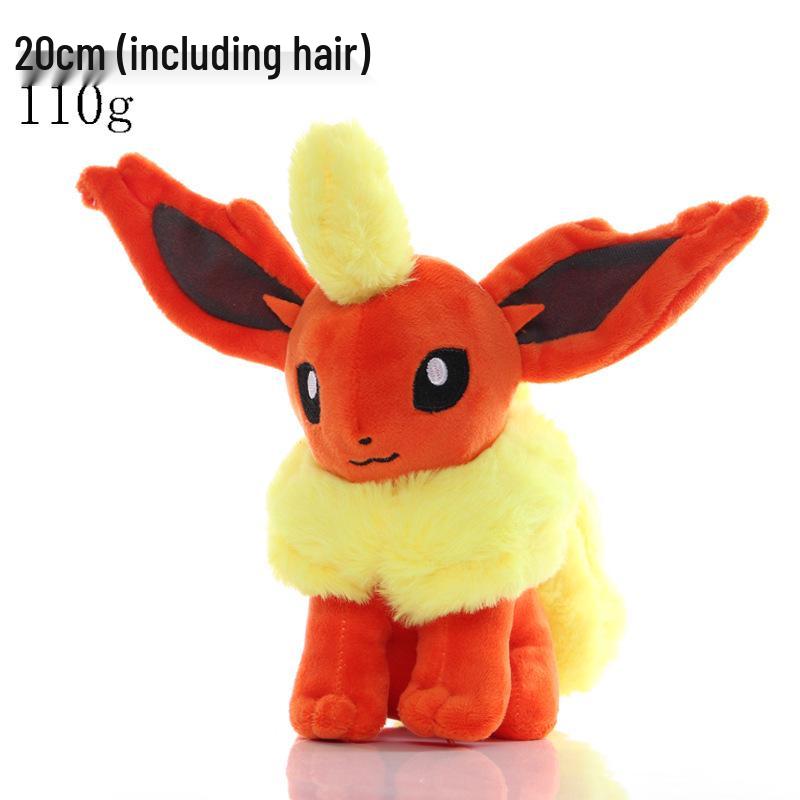 Gengar, Psyduck, Charizard, Mewtwo, Eevee, and Snorlax Pokémon Plush Toys Collection