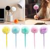 5 Pièces Stylo Bille Pompon Pelucheux Remplisseurs de Bas de Noël Fourniture de Fête de Noël pour Adultes Écriture Journalisation
