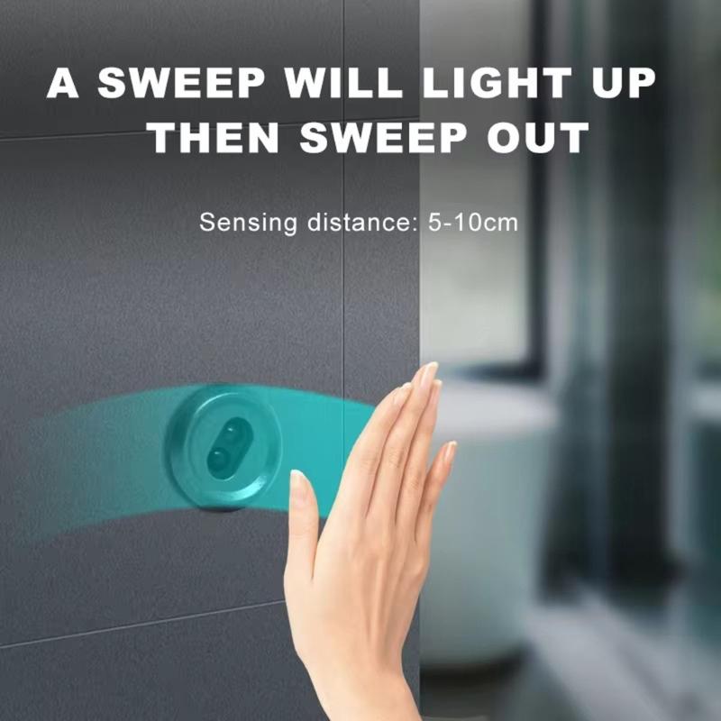 Kleine Küchenschrank-Sensorschalter LED-Licht Handwischschalter für LED-Schranklicht/Garderobenlampe