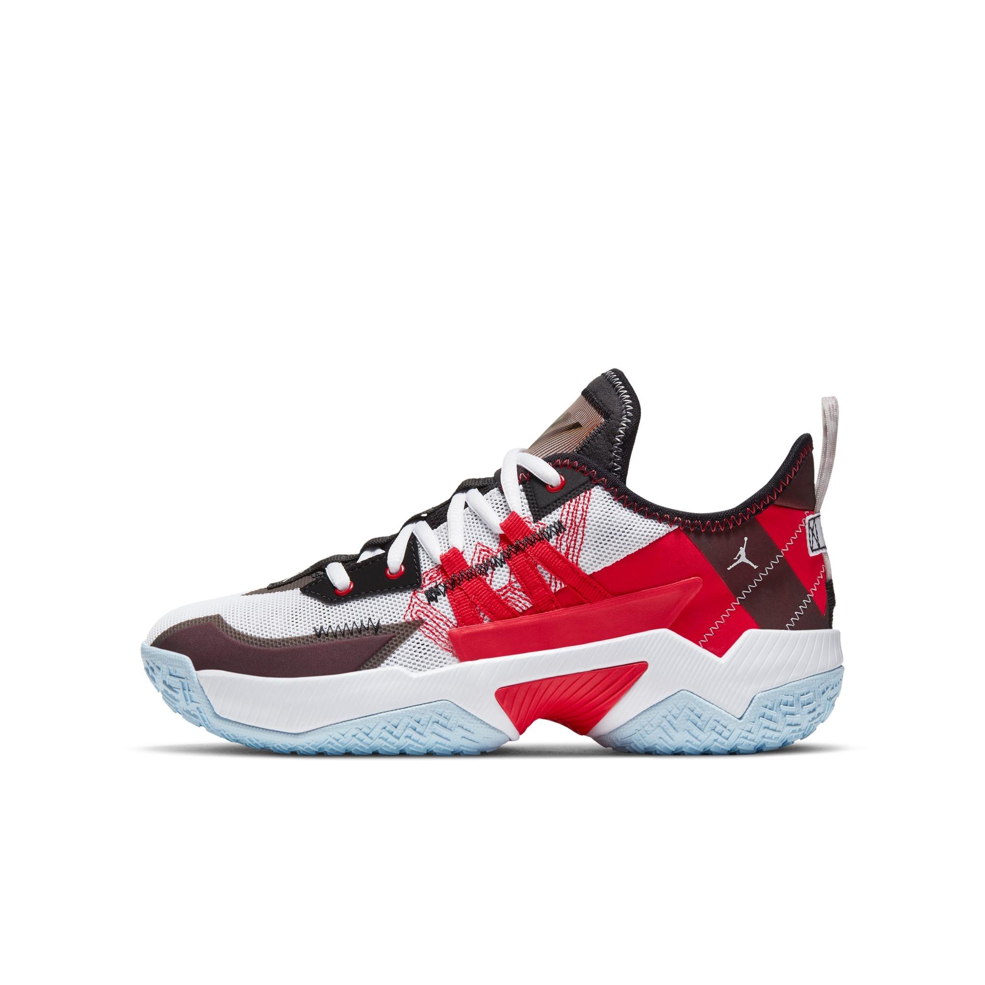 (GS) Air Jordan Westbrook One Take 2 White University Red Kids CZ0840-106 EU 38