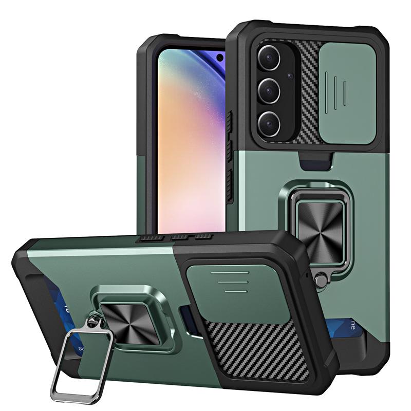 Samsung S26 Ultra Case: S25FE Card Slot, S24 Ring Holder, S23 Drop-Proof Cover
