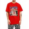 Men's T-Shirts Karol G Bootleg Intage Vintage Cotton Tee Shirt Short Sleeve Bichota Tour T Shirts Round Collar Clothing Gift