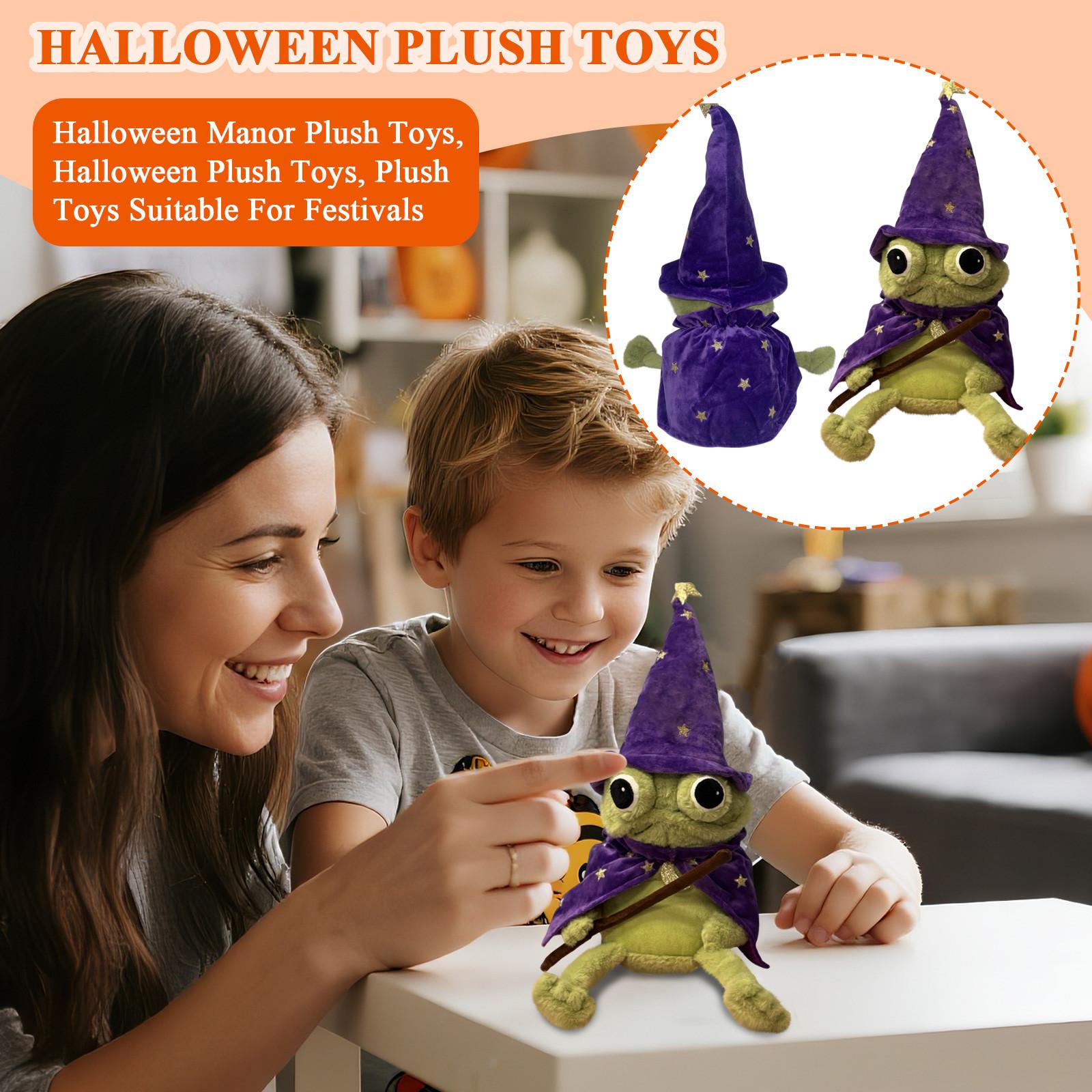 

Плюшевые игрушки «Хэллоуинский особняк», Плюшевые игрушки на Хэллоуин, Плюшевые игрушки, Подходящие для праздников One Size