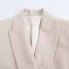 2025 Spring Women's Versatile Double-Breasted Lapel Suit Jacket