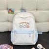 Schoolbag Korean ins printed schoolbag high value large capacity backpack Mori small fresh primary and secondary school students cute backpack