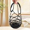 Reusable Silicone Wine Bag & Coaster Foldable Travel Bottle Carrier Tote For Picnic Party Camping, Kitchen Bar Restaurant Home