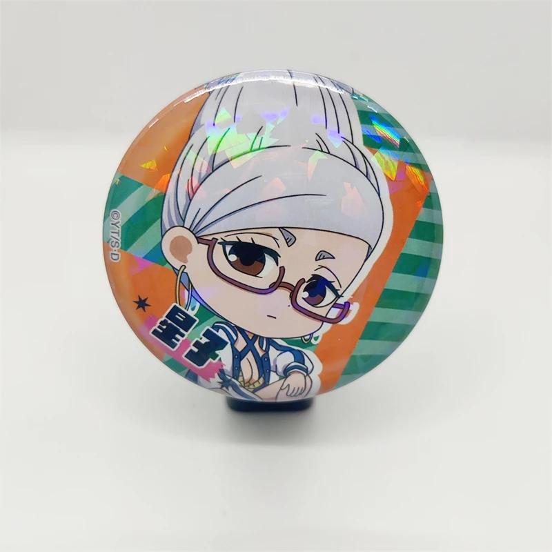 HOT Anime DANDADAN S.h.figuarts Dandadan Ayase Momo Takakura Ken Pin Badge Cartoon Decor Creative Brooch Gifts for Fans