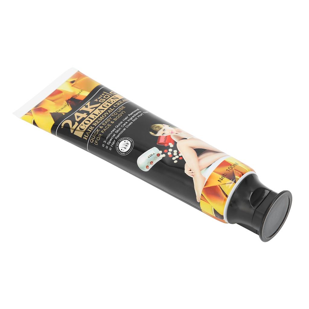 Disaar Hair Removal Cream Hair Reducing Painless Depilatory Cream for Armpit Legs Arms 100ML