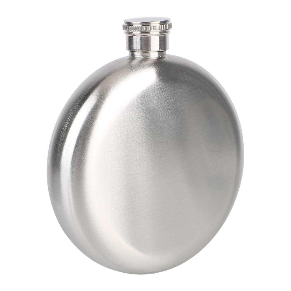 HILIFE Wine Bottle Drinkware Accessories Alcohol Hip Flasks Stainless Steel 5 Oz Round Whiskey Flask Russian Liquor Pot