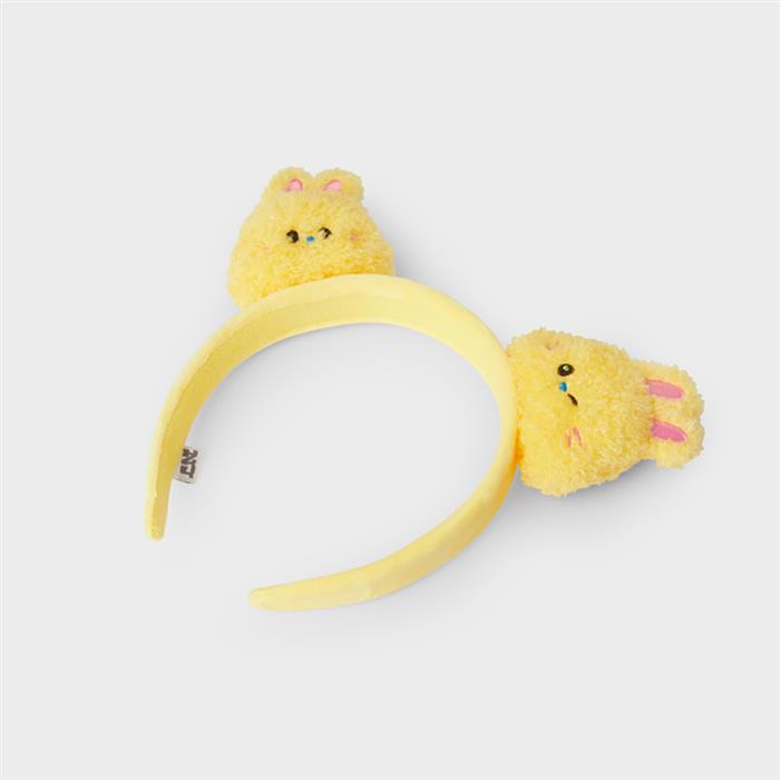 Bunini Plush Hairband (Yellow)