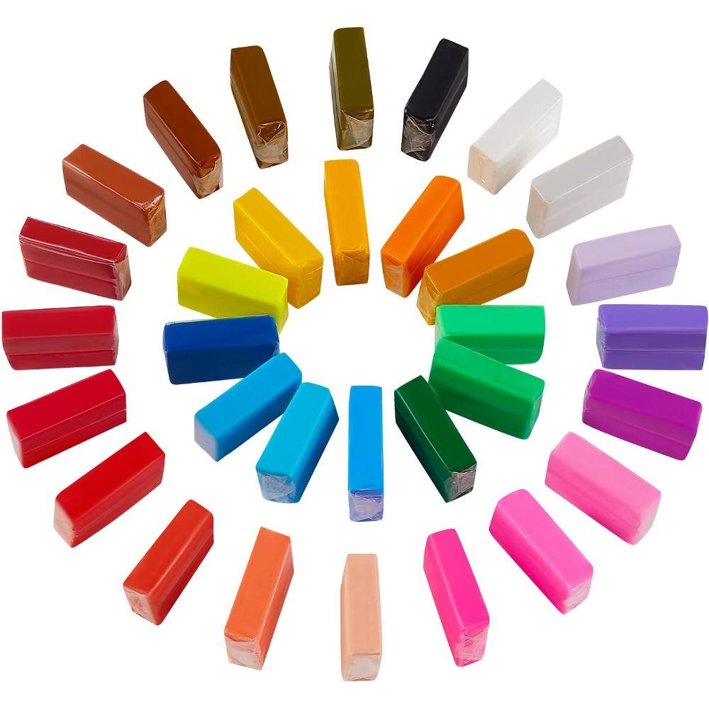 With Tools Kit Polymer Clay Toy DIY Earring Jewelry Clay Starter Kit Clay Blocks Toy  Crafts Gifts