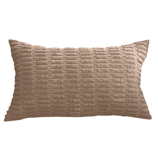 

2 шт., вельветовая подушка с рукавами, однотонная квадратная подушка в скандинавском стиле с невидимой молнией, дизайнерская наволочка света кофе