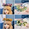 Forest Flower Wreath Flower Garland Headpiece Fashion Floral Headband  Wedding