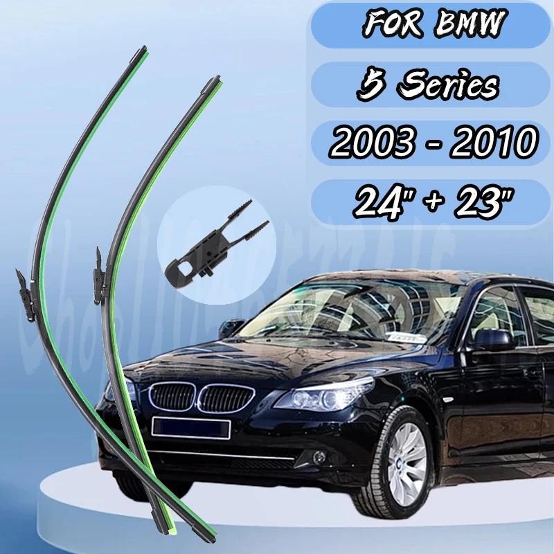 

Front Wiper Blades For BMW 5 Series 520i 523i 525i 528i 530i E60 E61 03 - 10 Windshield Windscreen Window 24 +23 Silent upgrade