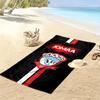 Zakho Sport Club Print Beach Towel, Large Soft Quick Dry Towel for Beach Camping Swimming