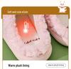 Jie Liya 2025 Women's Cute Cartoon Cotton Slippers - Cozy Indoor Plush for Autumn/Winter (Available for Men Too)