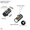 230 High Lumens Keychain Flashlight with Lanyard Emergency Lamp Mini Flashlight  Outdoor Lighting