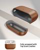 Oatsbasf Genuine Leather Earphone Cases for AirPods Pro 3 Luxury Protective Cover Case for Airpods Pro 3 Shockproof with Hook