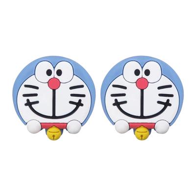 DE002 Doraemon Car Number Bolt Cap, Set of 2