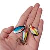 Multicolor Spinners Baits With Rotating Metal Blade Easyly Operations for Saltwater Fishing Enthusiasts