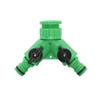 2-Way Nipple Hose Water Splitter Garden Tap 1/2 3/4 Thread Connector Y Irrigation Valve Garden Hose Quick Connector