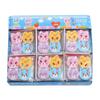 144Pcs Cute Kawaii Animal Erasers of Cat Fun Wipe Clean Office Stationery Supplies for Students Gift Decorative Supply
