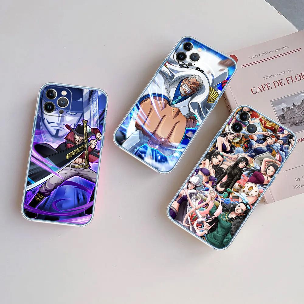 Art One Piece Soft Shell Transparent Phone Case for Motorola Moto Edge 20 30 40 50 S30 Fusion Ultra Pro Neo Lite + G200 G23