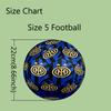 1pc FIFA World Cup Theme Pattern Football, Standard Size 5 Soccer Ball Stylish Sport Football for Competition Play and Training