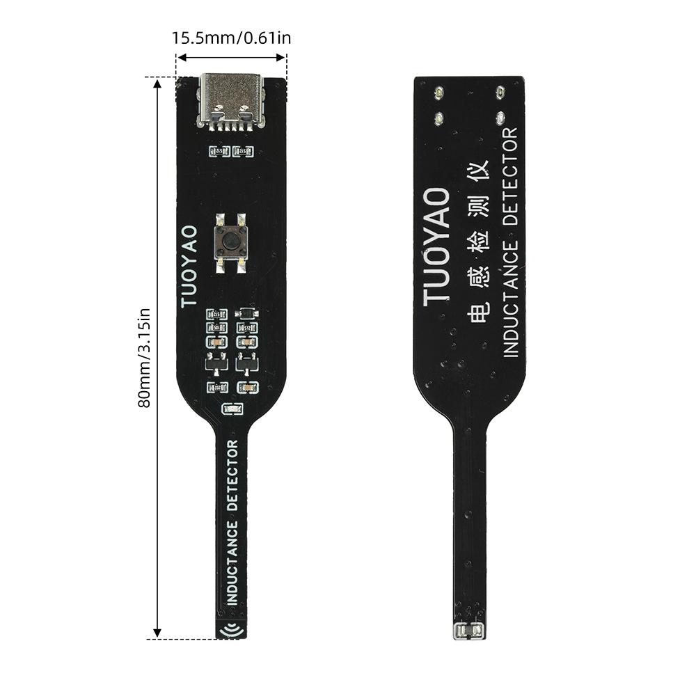 Inductance Tester Motherboard Coil Tester Inductor Detector Electromagnetic Induction Quick Fault Check for PC