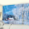 Living Room Bedroom Tapestry Dream Scene Forest Castle Pattern Fashion Home Decoration Tapestry